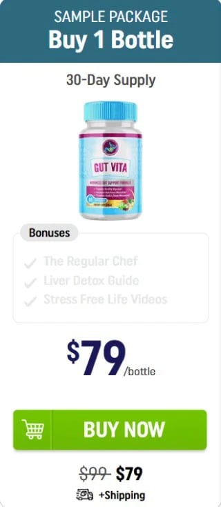 Gut Vita 6 bottle
